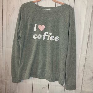 Grayson Threads I Love Coffee Sweatshirt Size XL